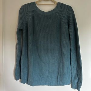 Lulus Blue Low-back Sweater